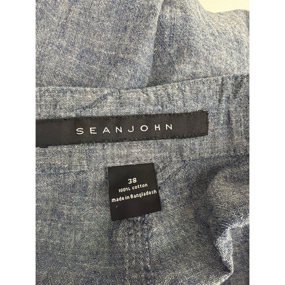 Sean John Men’s Flight Cargo Blue / Gray Wash Shorts Size 38 - Picture 13 of 14